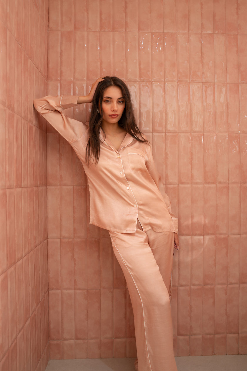 The Blush Rose Pajama Set