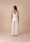 Ivory Schiffli Lounge Set