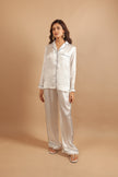 The Pearl White Pajama Set