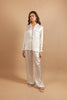 The Pearl White Pajama Set