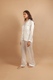 The Pearl White Pajama Set