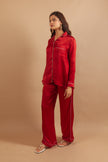 The Scarlet Red Pajama Set
