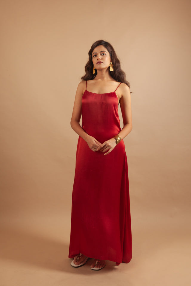 The Scarlet Red Gown