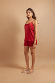The Scarlet Red Knicker Lounge Set