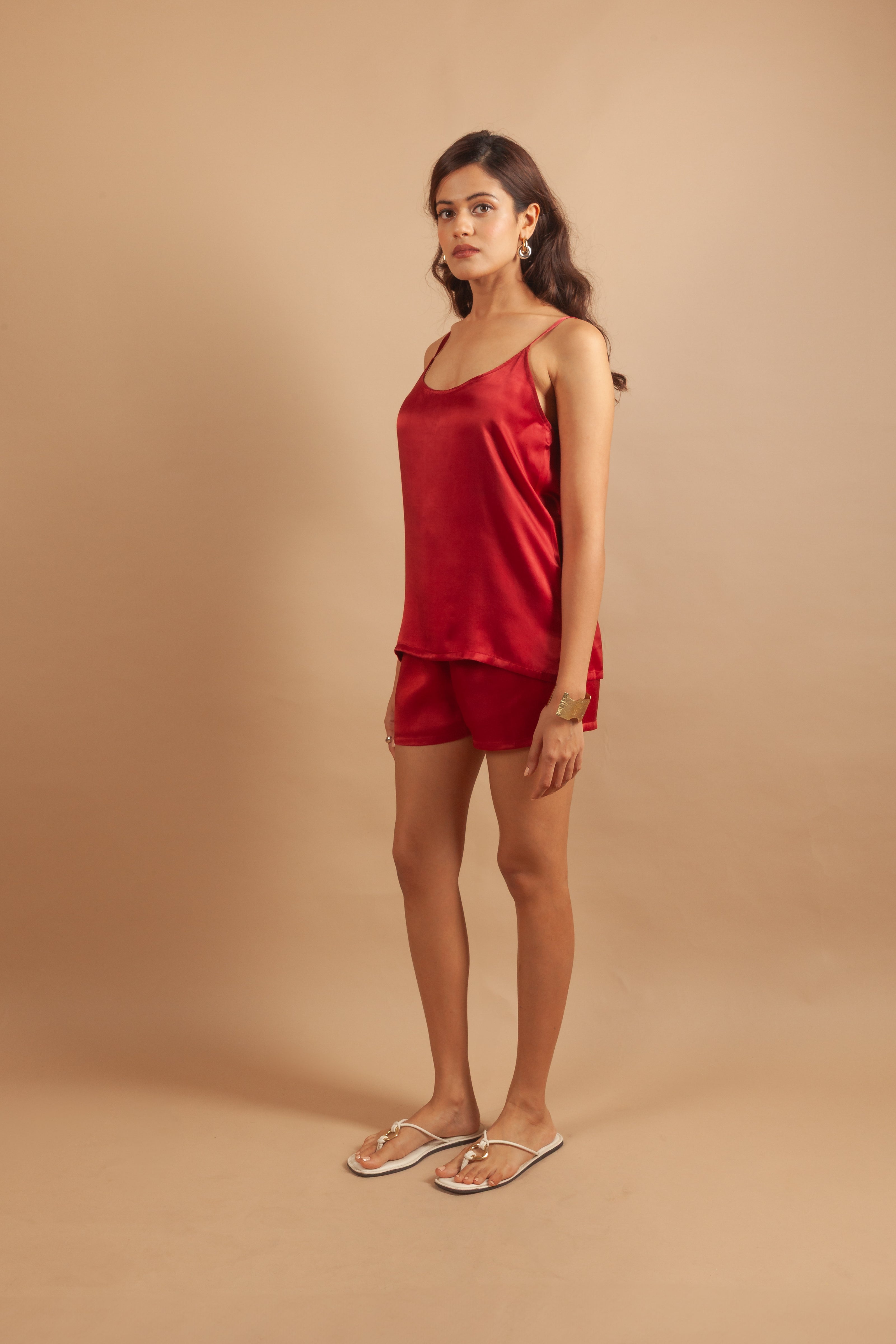 The Scarlet Red Knicker Lounge Set